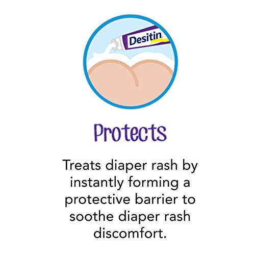Maximum Strength Baby Diaper Rash Cream with 40% Zinc Oxide, Hypoallergenic Paste, 16 oz V746418