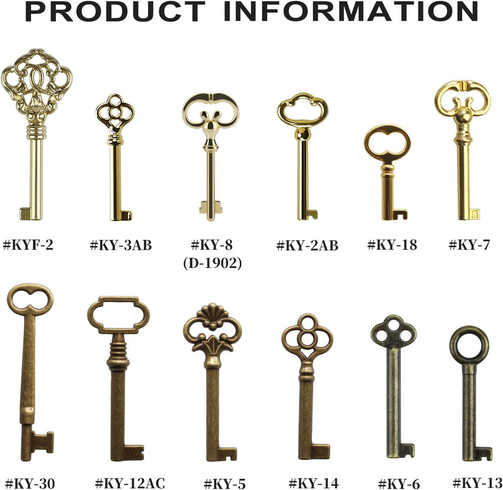 12 Key Skeleton Key Set S611