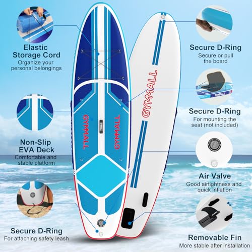 Inflatable Stand Up SUP Paddle Board with Storage Bag Z789164
