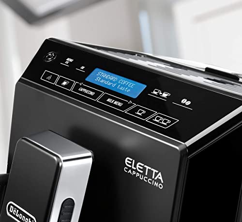 Black Fully Automatic Espresso and Coffee Machine J87856