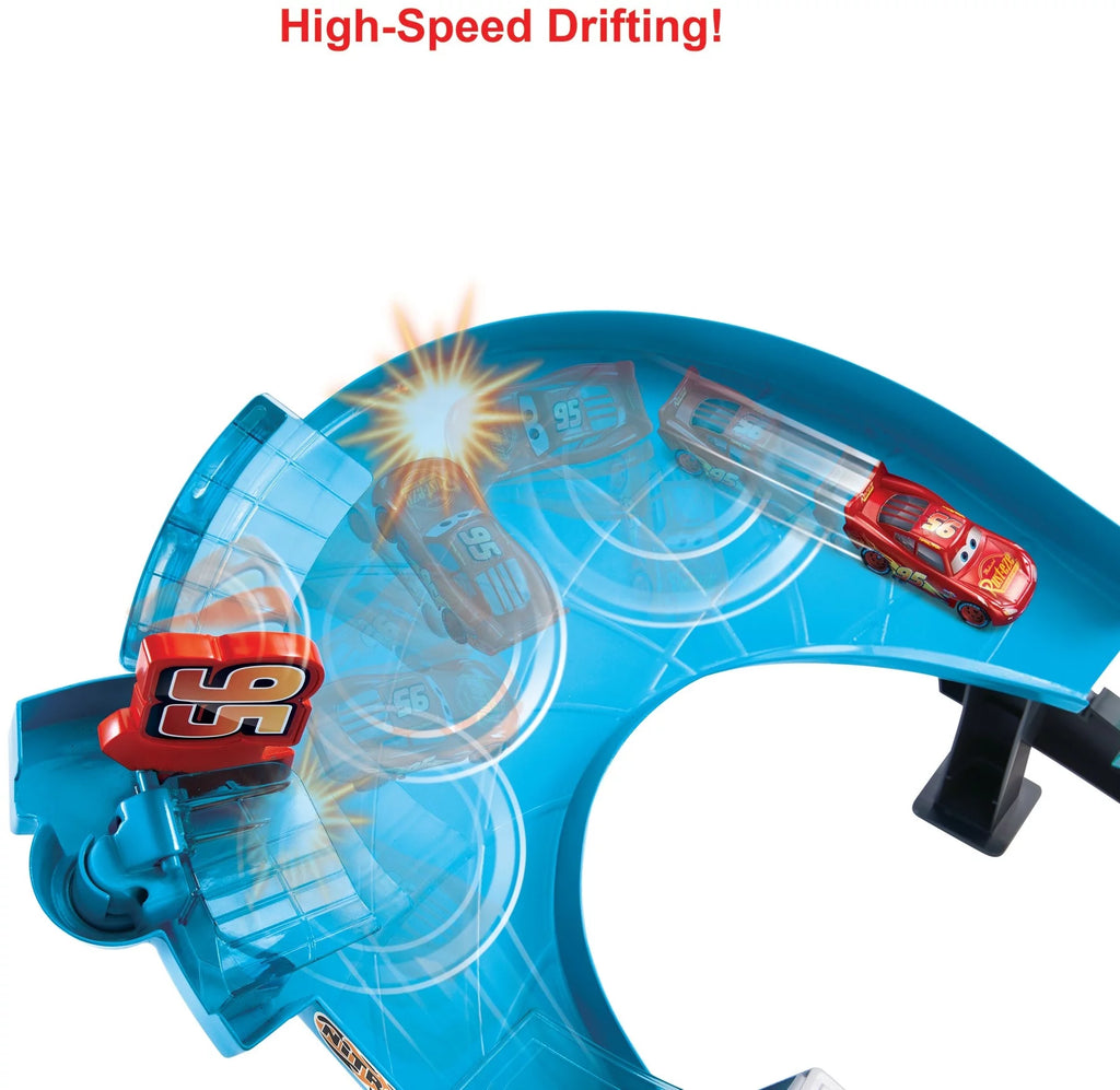 Double Circuit Speedway Playset with Lightning McQueen Toy Car A519