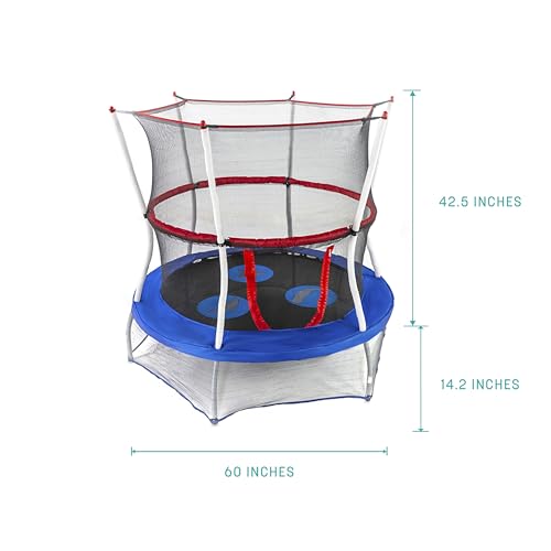 Mini Trampoline with Enclosure Net Z7308