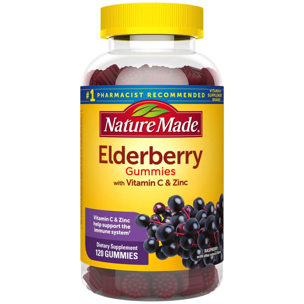 Elderberry Gummies With Zinc And Vitamin C, 120 Ct. D8829