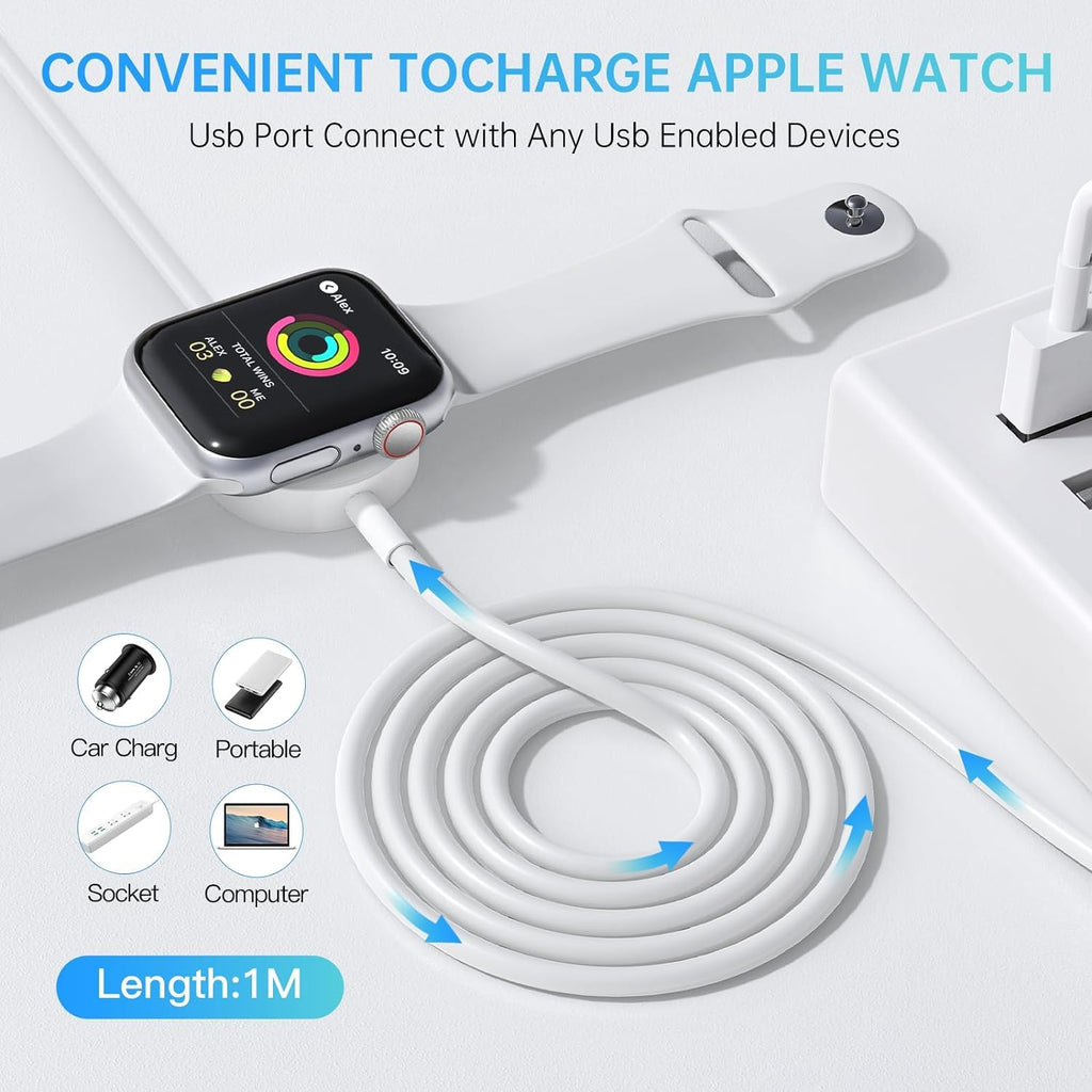 Magnetic Fast Charging Cable for Apple Watch (1.6ft) J5670