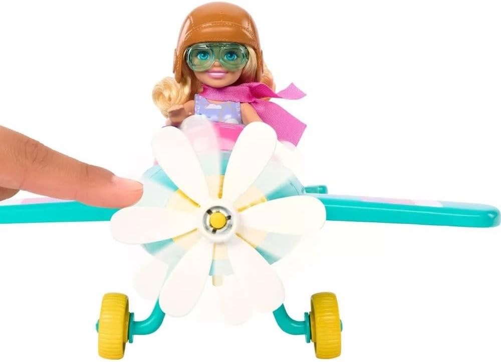 2-Seater Aircraft Playset with 7 Accessories M108