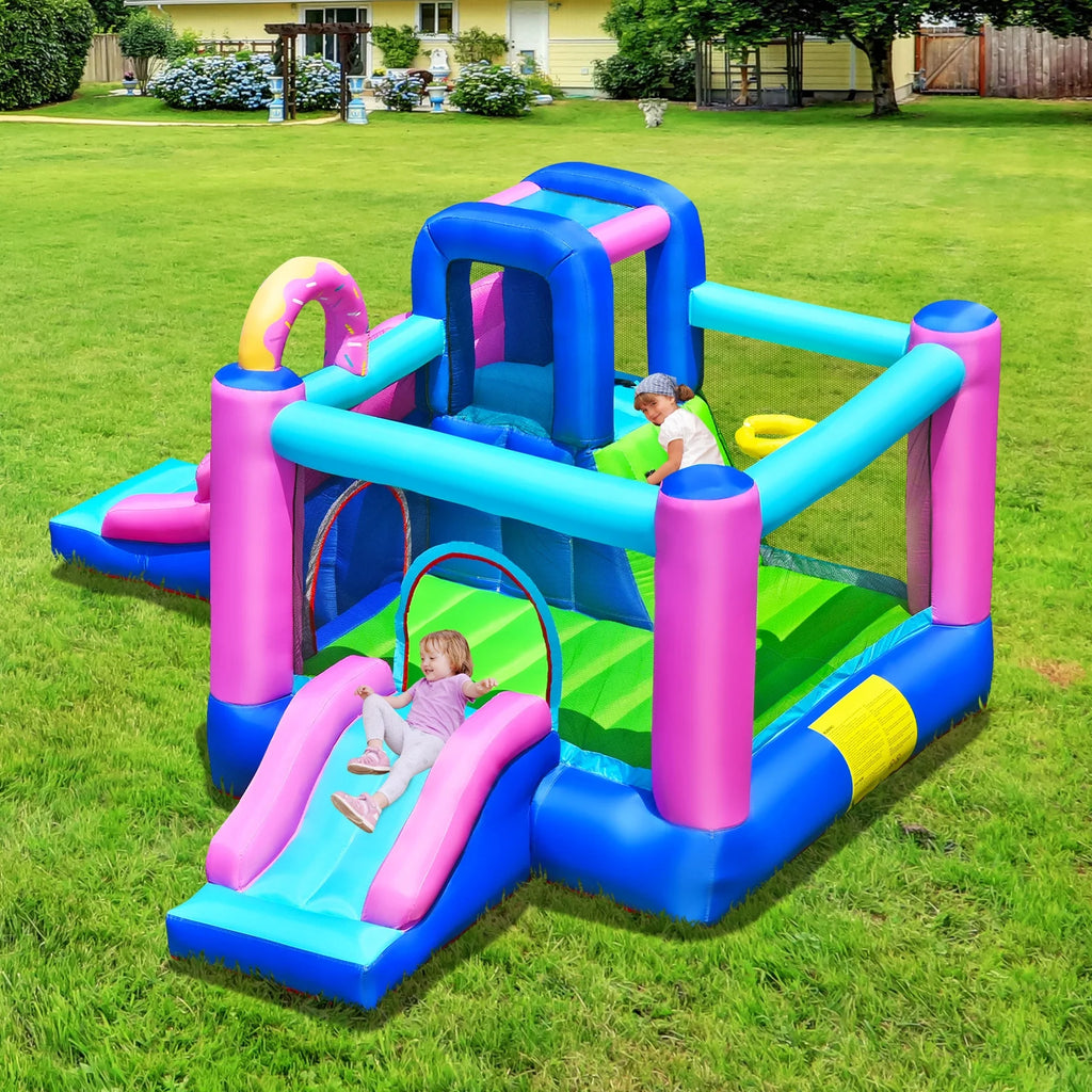 Inflatable Bounce Castle with Dual Slides K65511