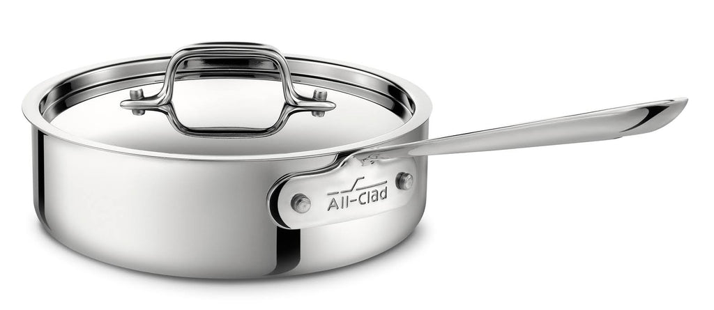 Stainless Steel 2-Quart Saute Pan with Lid F7167