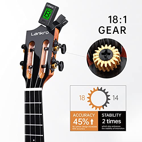 Solid Mahogany Soprano Ukulele 21" with Gig Bag Tuner Strings Picks and Strap Z17840