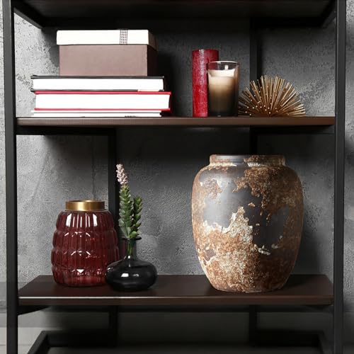Terracotta Stone Large Vase O2711