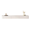 Grey 120cm Wall Mounted TV Stand with Drawers G29476
