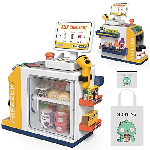 48PCS Pretend Play Cash Register Playset L353