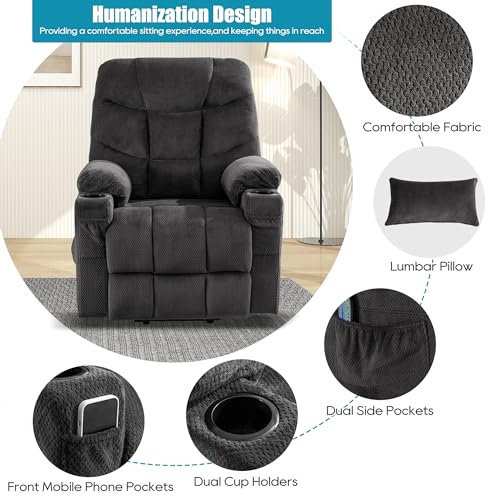 Power Lift Recliner Chair with Heat and Massage and USB Port G935