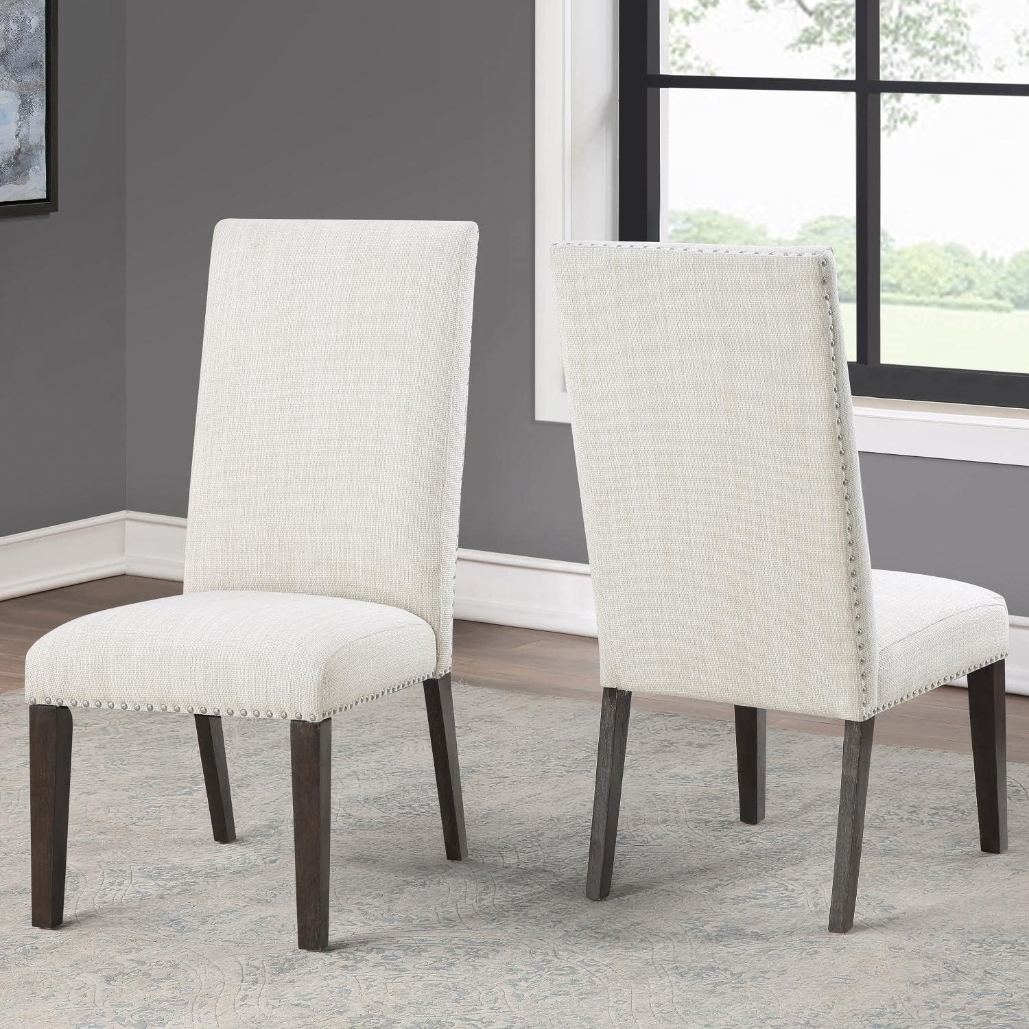 Set of 2 Upholstered Side Chair P231