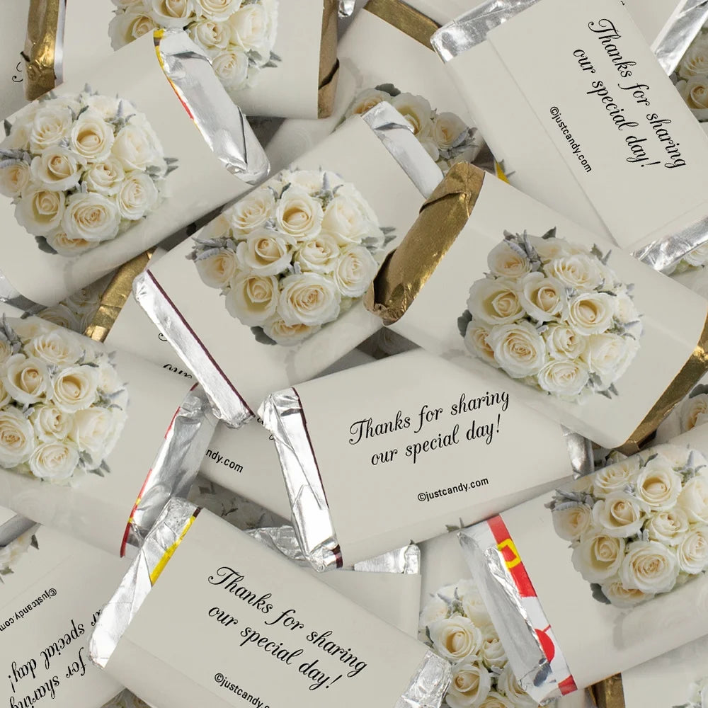 164 Pcs Floral Wedding Candy Party Favors Miniatures Chocolate A830