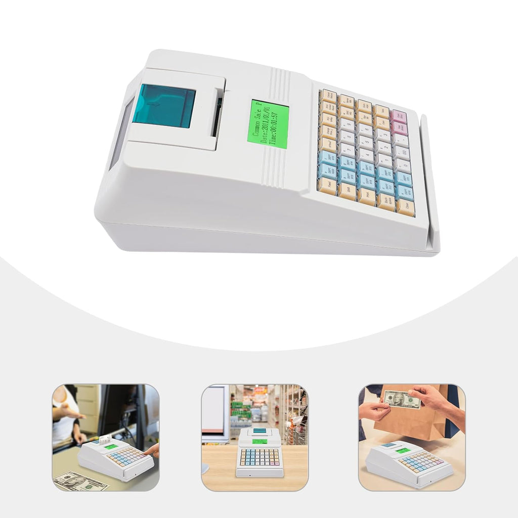 8-Digital LED Display Thermal Cash Register B88645