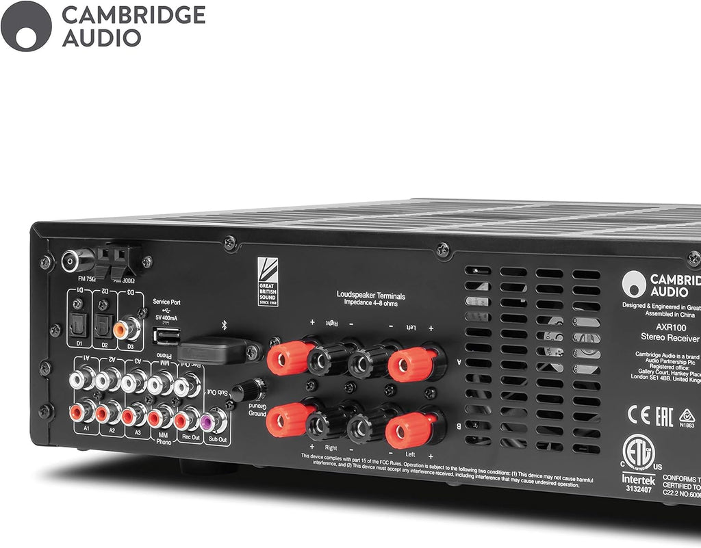 100-Watt Stereo Receiver with Bluetooth C216