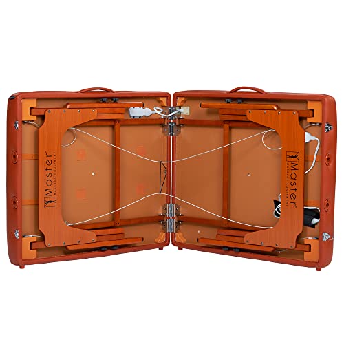 31" Portable Massage Table with Heating Pads A896216