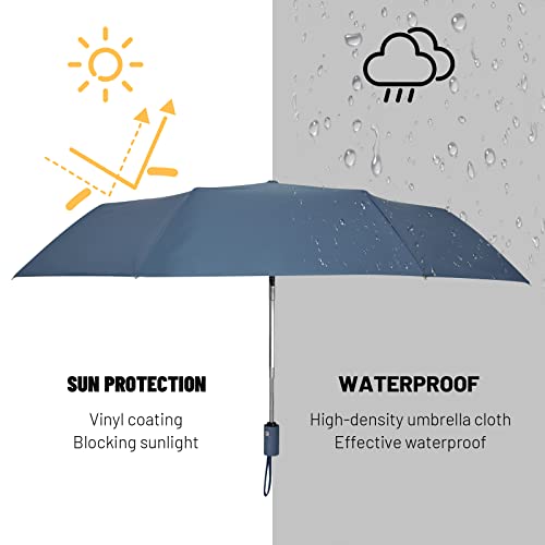 Compact Automatic Waterproof Light Folding Umbrella X3057