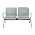 3 Seat Reception Chair Guest Bench (Blue) U901