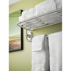 Oil Rubbed Bronze Hotel Towel Bathroom Shelf X160