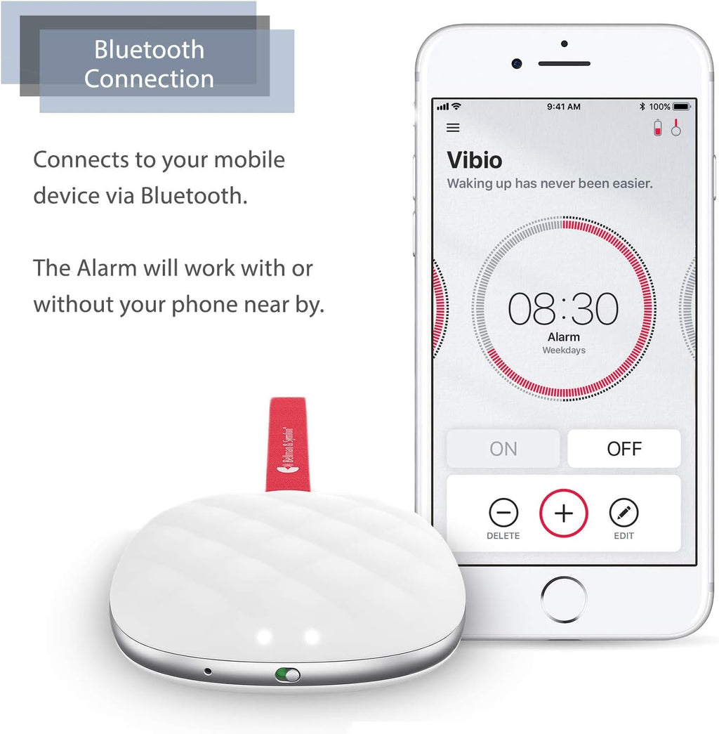 Wireless Bedshaker Alarm with Bluetooth Q825
