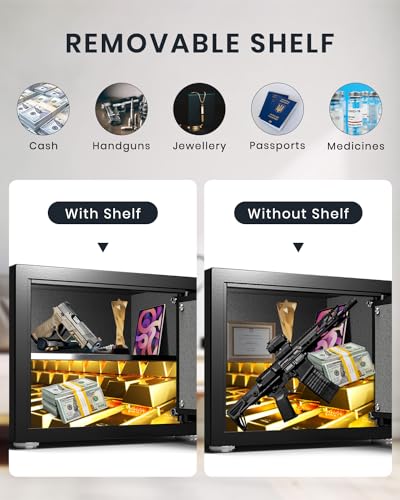 1.4 Cu ft Biometric Digital Safe with Key R228067