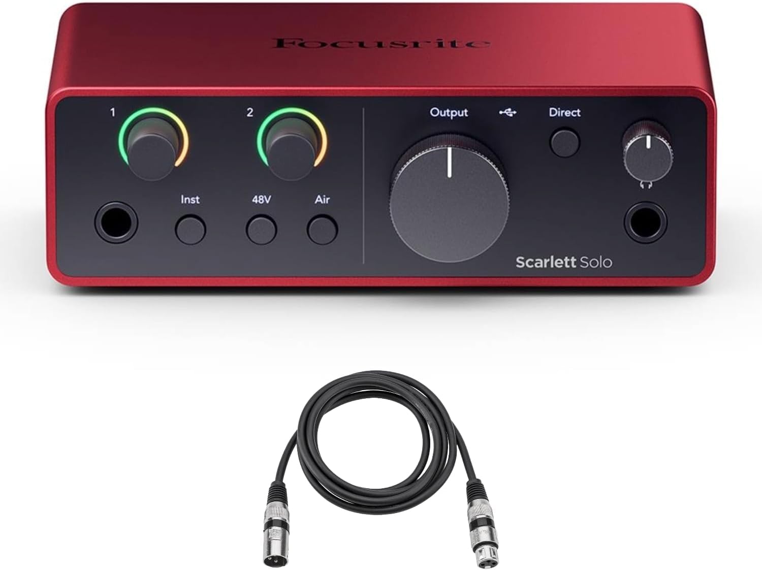 USB Interface with XLR Microphone Cable E210840