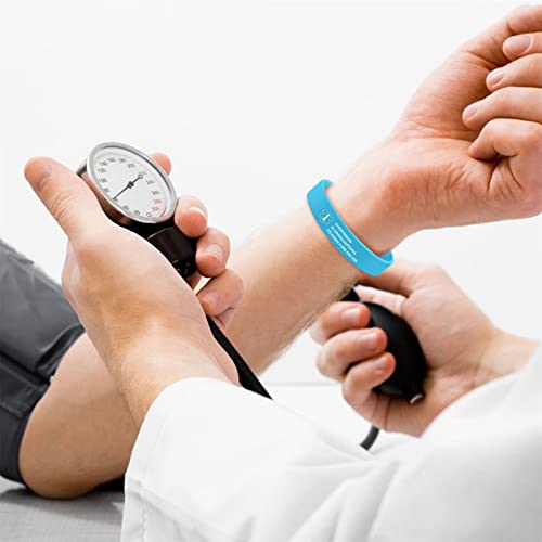 Silicone Emergency ID Bracelet J515