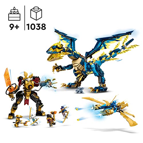 Large Construction Toy with Figures and 6 Ninja Minifigures N550786