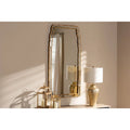 Antique Gold Finished Accent Wall Mirror C12436