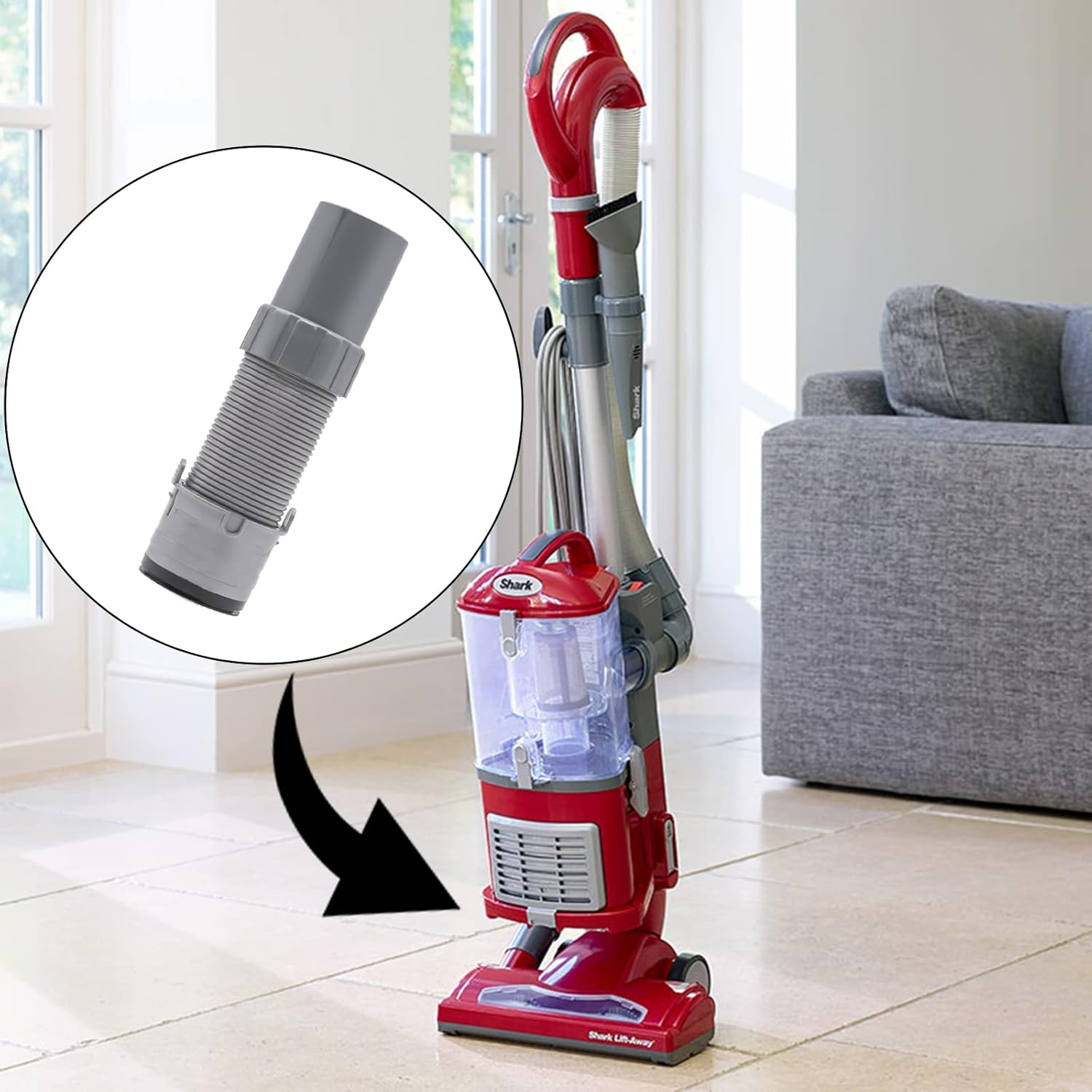 Vacuum Floor Nozzle Hose Replacements P544