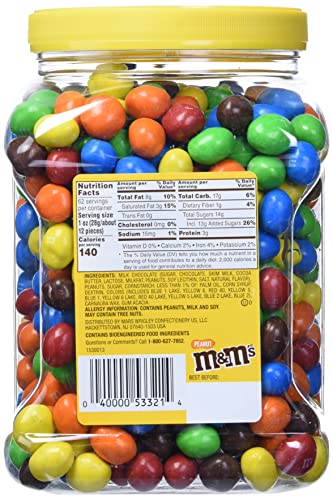 62 Ounce Peanut Chocolate Candies D8972