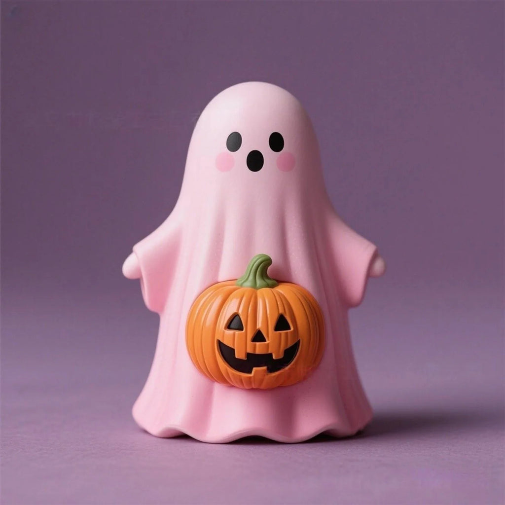 Craft Ornaments With Cute Ghost And Pumpkin 3D Designs D285722