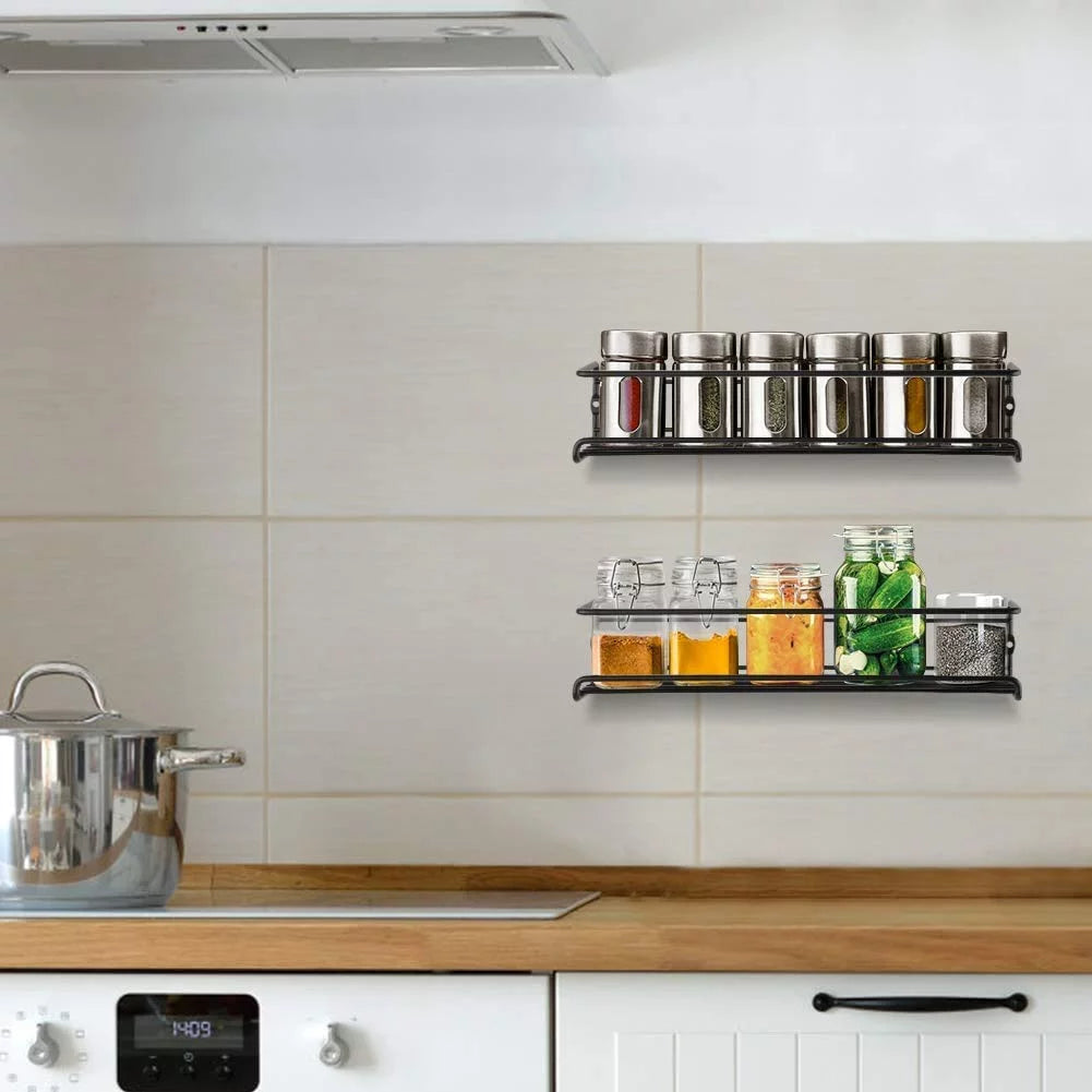 4 Tier Hanging Spice Rack Organizer F163038