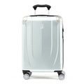 Black 21 Inch Hardside Expandable Luggage with 8 Spinner Wheels O618