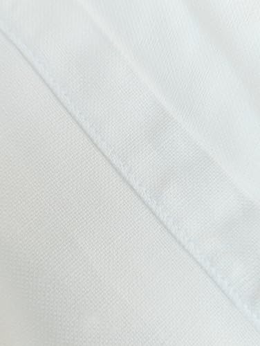 Solid White Set of 2 Linen Cotton Slipcover W87706