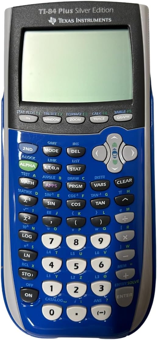 Blue Graphing Calculator S209358