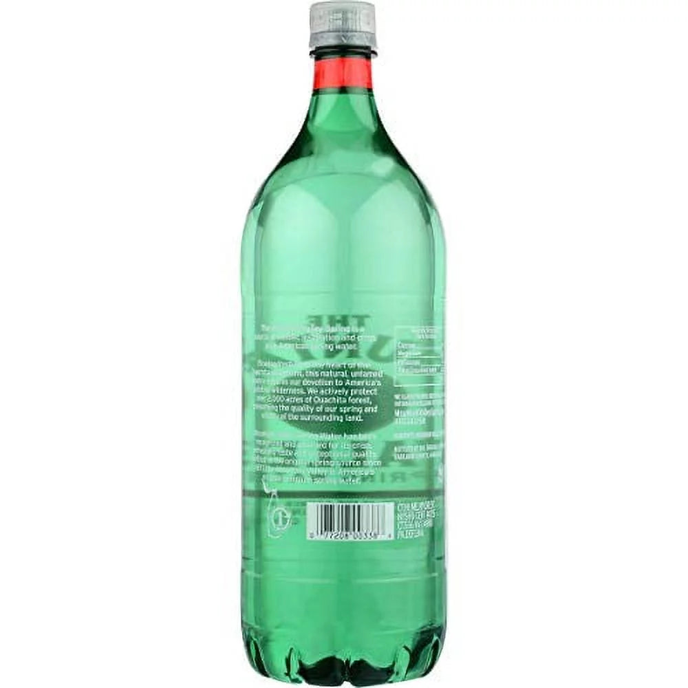 1.5 Liter Flat Cap Pet Bottle Spring Water, 12 per case J423101