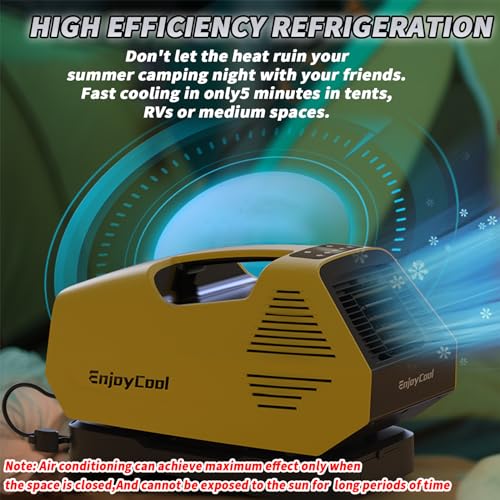24V 222W Low Power Portable RV Air Conditioner K575