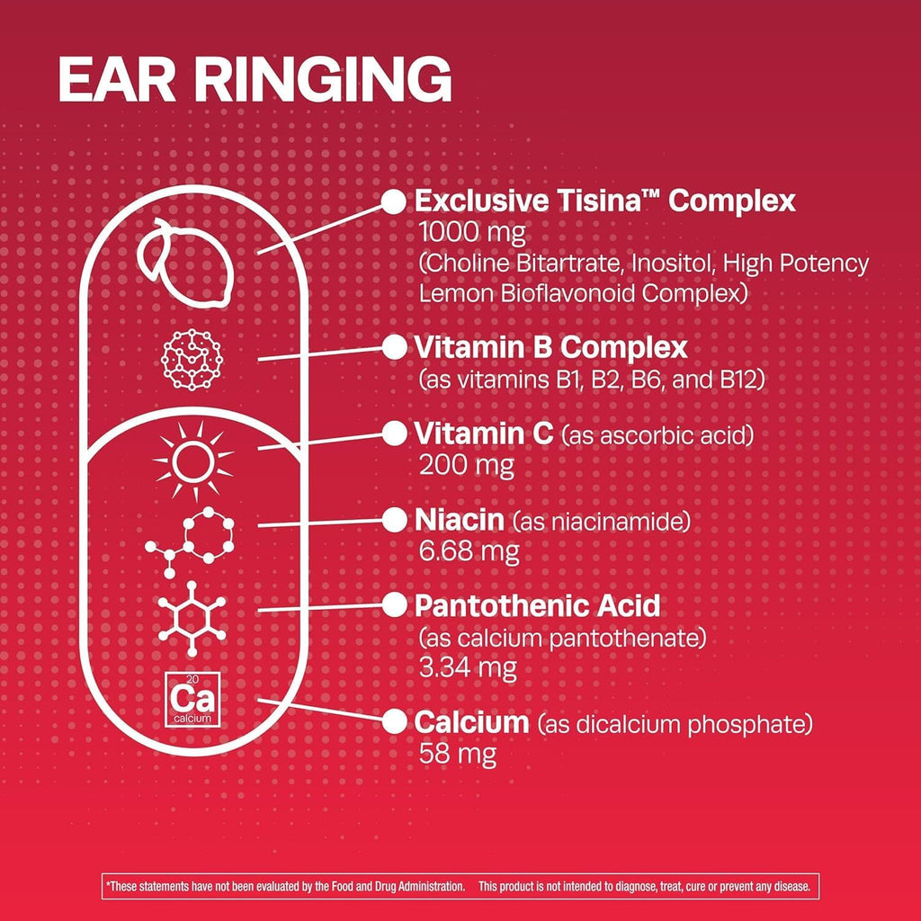 100 Caplets Ear Ringing Supplement P620580