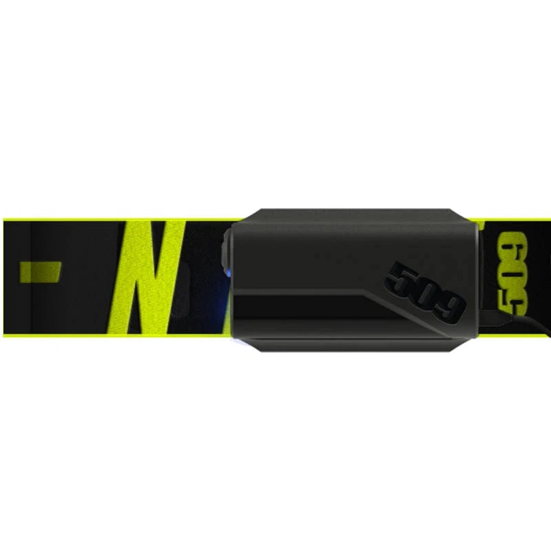 Hi-Vis Black Yellow Tint Heated Goggle N713