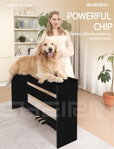 Beige Full Cover Digital Piano B47332