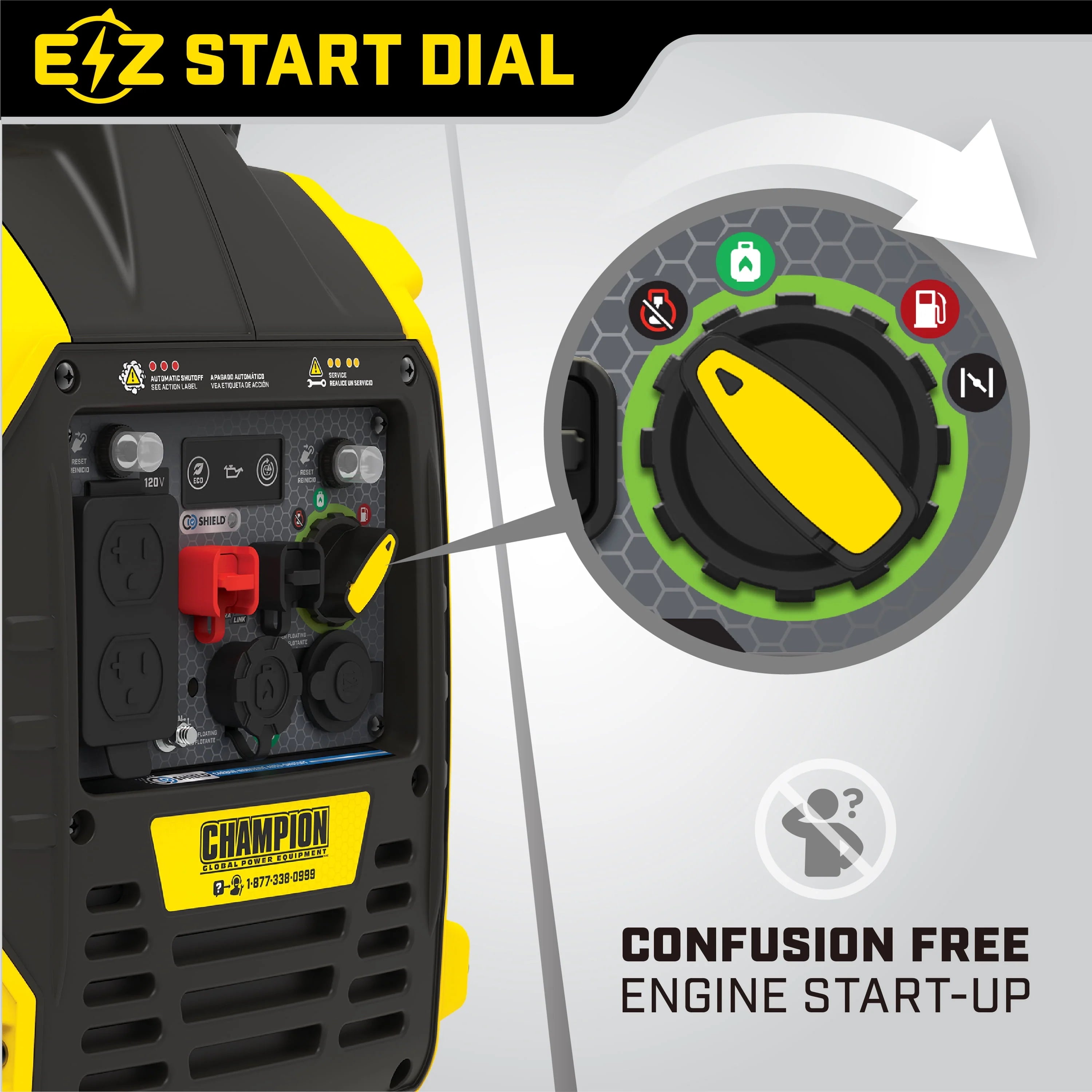 2500-Watt Ultralight Dual Fuel Inverter Generator V99245