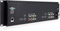 Dual 7" 1280x800 LCD Rack Mount Monitor with 3G-SDI, HDMI, AV Input and Output S665