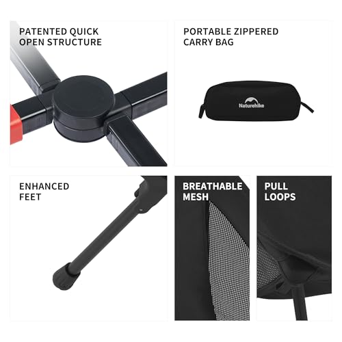 Snap Camping Chair with Storage Bag S719