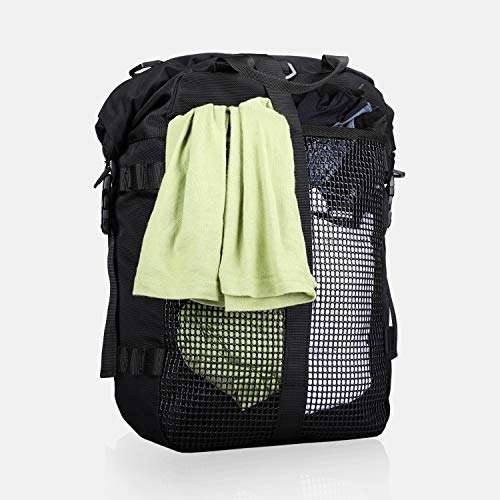 Black Waterproof Motorcycle Tail Bag 30L X848