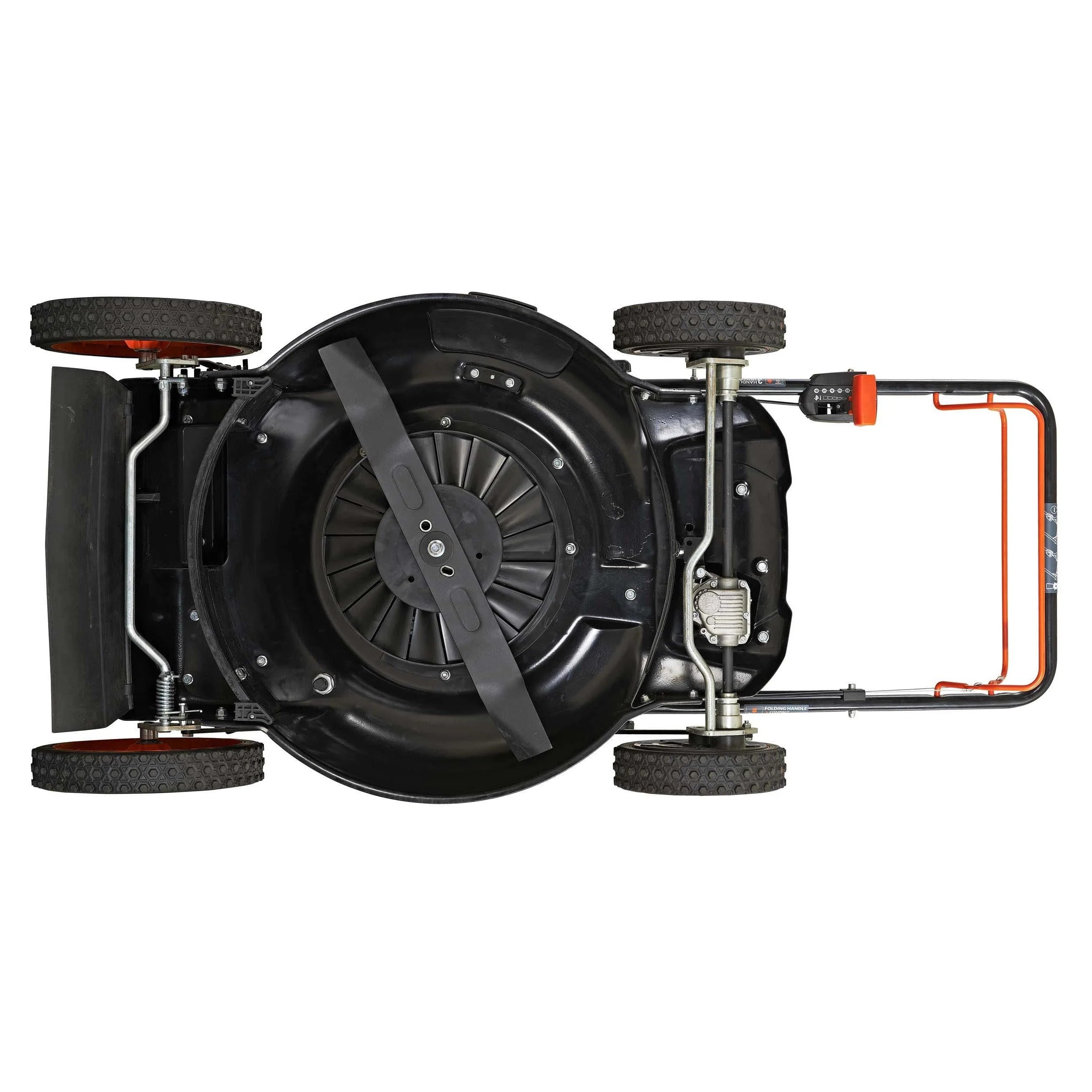 22 in. 201cc 3-in-1 Gas Walk Behind Self Propelled Lawn Mower G546561