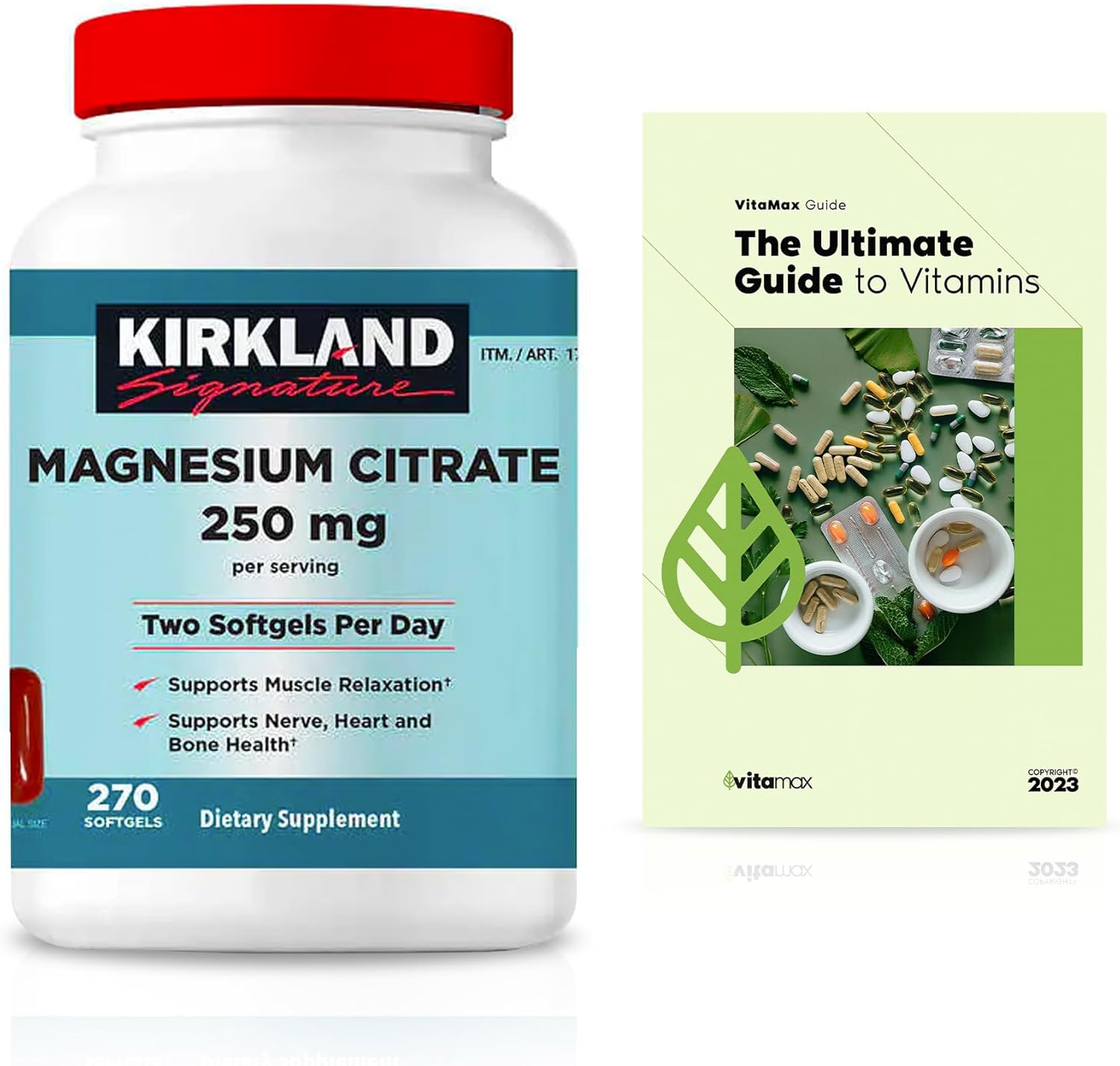 Magnesium Citrate 250mg, 270 Softgels A1805