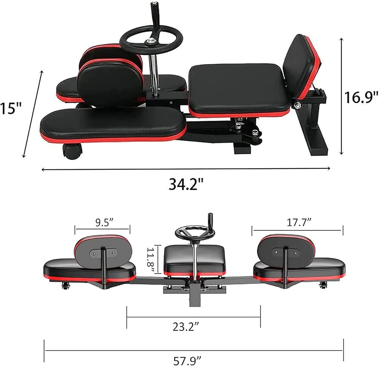 Adjustable Leg Stretch Training Machine K995703