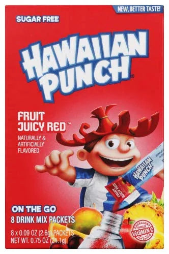 8 Count Fruit Juicy Red Powder Drink Mix K99901